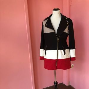 Woman’s Color-block Jacket